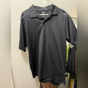 Adidas Black Polo Shirt Climalite